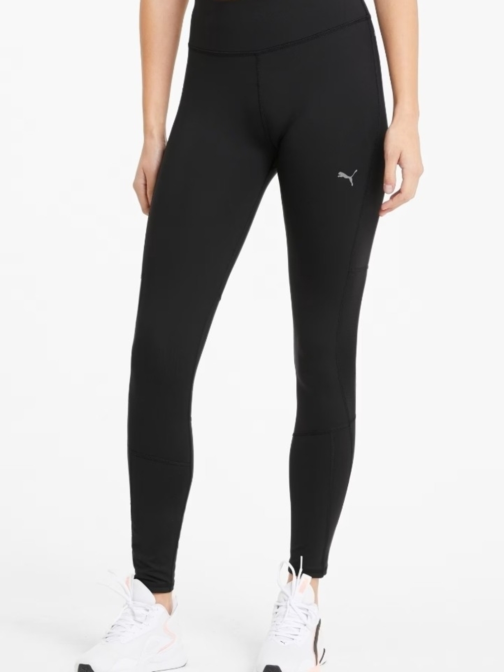 PUMA Women's Black High-Waist Performance Leggings Small